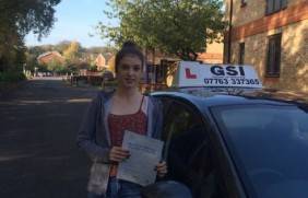 Box Icon Well done Becky for passing with GSI!